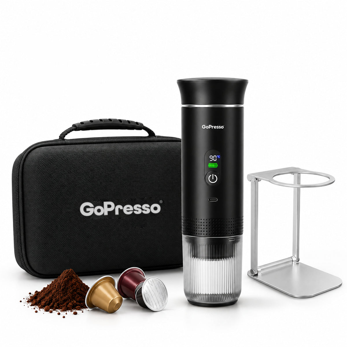 Cestovní set GoPresso Power (černá)