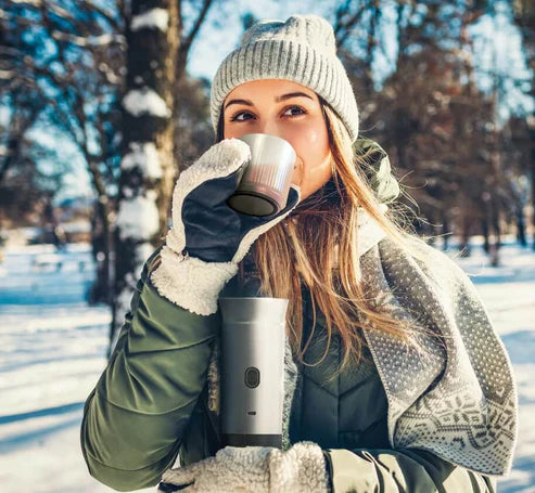 GoPresso Pulse™ – Přenosný espresso kávovar na kapsle i mletou kávu